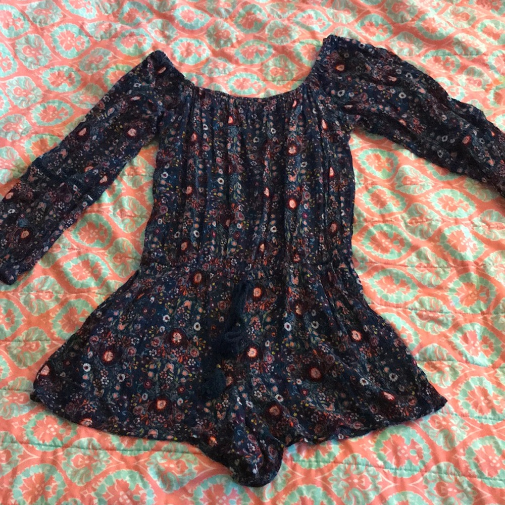 Long sleeve romper